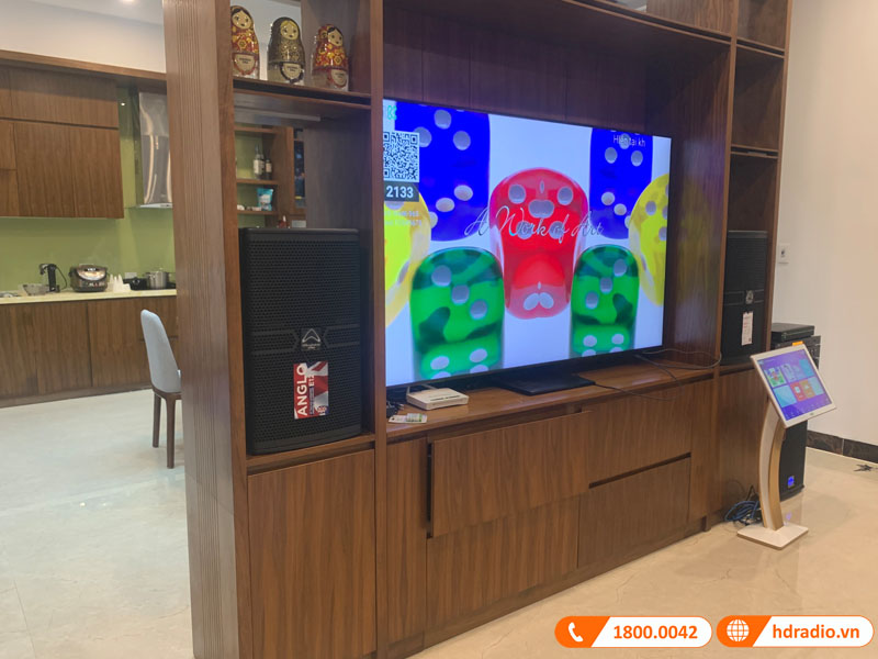 Lắp dàn karaoke hdr86 kết hợp đầu màn vietk 131tr cho anh hải Lắp dàn karaoke hdr86 kết hợp đầu màn vietk 131tr cho anh hải