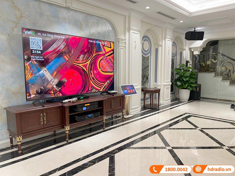 Lắp dàn Karaoke Cao Cấp trị giá hơn 144 triệu đồng cho anh Mạnh ở Ninh Xá, Bắc Ninh