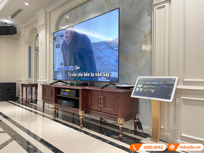 Lắp dàn Karaoke Cao Cấp trị giá hơn 144 triệu đồng cho anh Mạnh ở Ninh Xá, Bắc Ninh