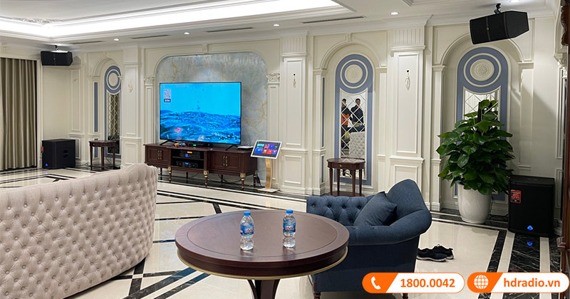 Lắp dàn Karaoke Cao Cấp trị giá hơn 144 triệu đồng cho anh Mạnh ở Ninh Xá, Bắc Ninh (Wharfedale WH10 NEO, AX15B, JKAudio H4600, X9000 Pro, B9, VietK 22 Inch, Plus 6TB)