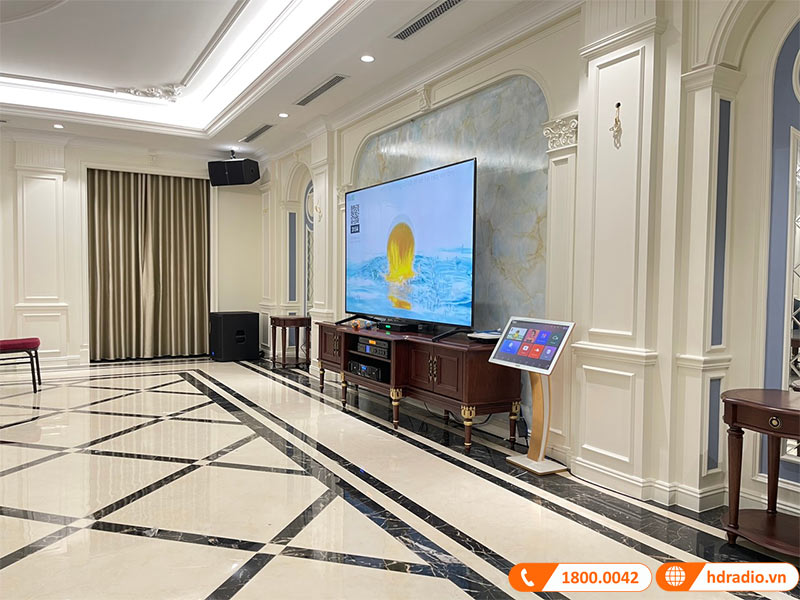 Lắp dàn Karaoke Cao Cấp trị giá hơn 144 triệu đồng cho anh Mạnh ở Ninh Xá, Bắc Ninh