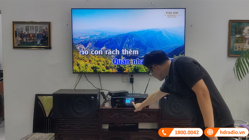 Lắp dàn karaoke Chất Lượng trị giá gần 20 triệu đồng cho anh Tuấn Anh ở Nguyễn Lương Bằng, Hà Nội Lắp dàn karaoke Chất Lượng trị giá gần 20 triệu đồng cho anh Tuấn Anh ở Nguyễn Lương Bằng, Hà Nội
