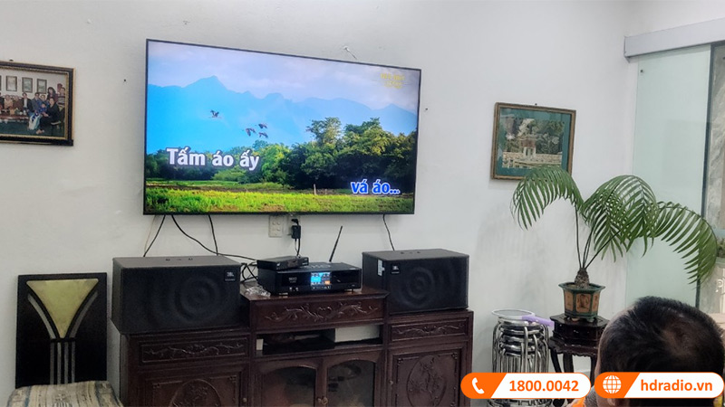 Lắp dàn karaoke Chất Lượng trị giá gần 20 triệu đồng cho anh Tuấn Anh ở Nguyễn Lương Bằng, Hà Nội