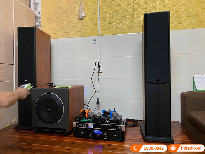 Lắp đặt bộ dàn Karaoke cho anh Giang ở Thanh Trì, Hà Nội