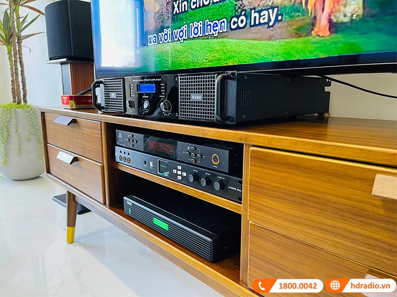 Lắp dàn Karaoke Gia Đình trị giá gần 34 triệu đồng cho chú Tuấn ở Nhà Bè, Hồ Chí Minh