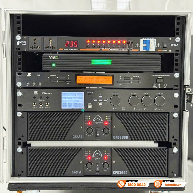 Lắp đặt Dàn karaoke cao cấp cho anh Sang ở Đồng Nai