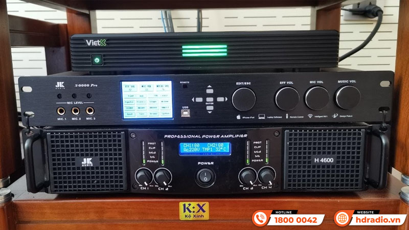 Lắp dàn karaoke cao cấp gần 119 triệu cho anh Hưng Kara