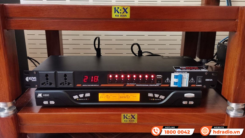 Lắp dàn karaoke cao cấp gần 119 triệu cho anh Hưng Kara