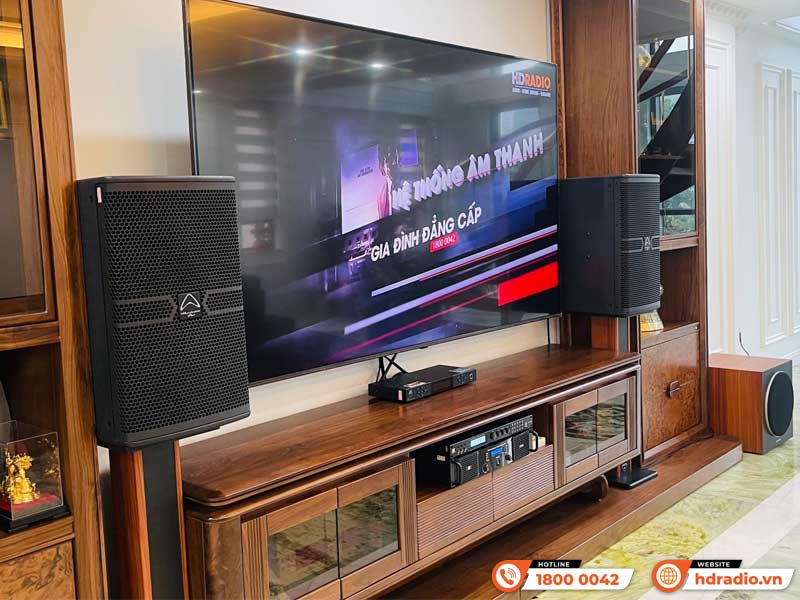 Lắp dàn karaoke cao cấp giá hơn 53 triệu đồng cho anh Tuấn ở Hưng Yên