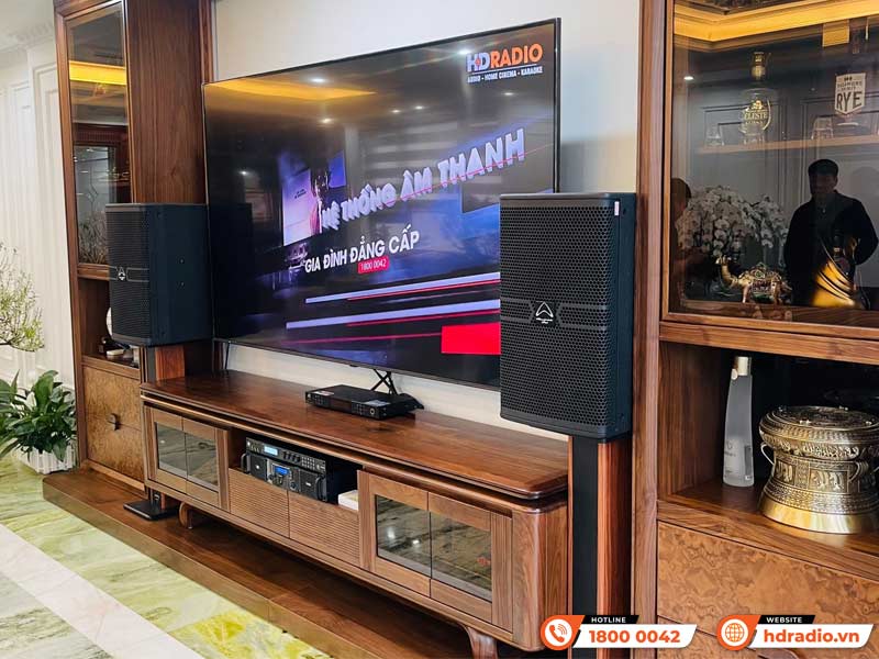 Lắp dàn karaoke cao cấp giá hơn 53 triệu đồng cho anh Tuấn ở Hưng Yên