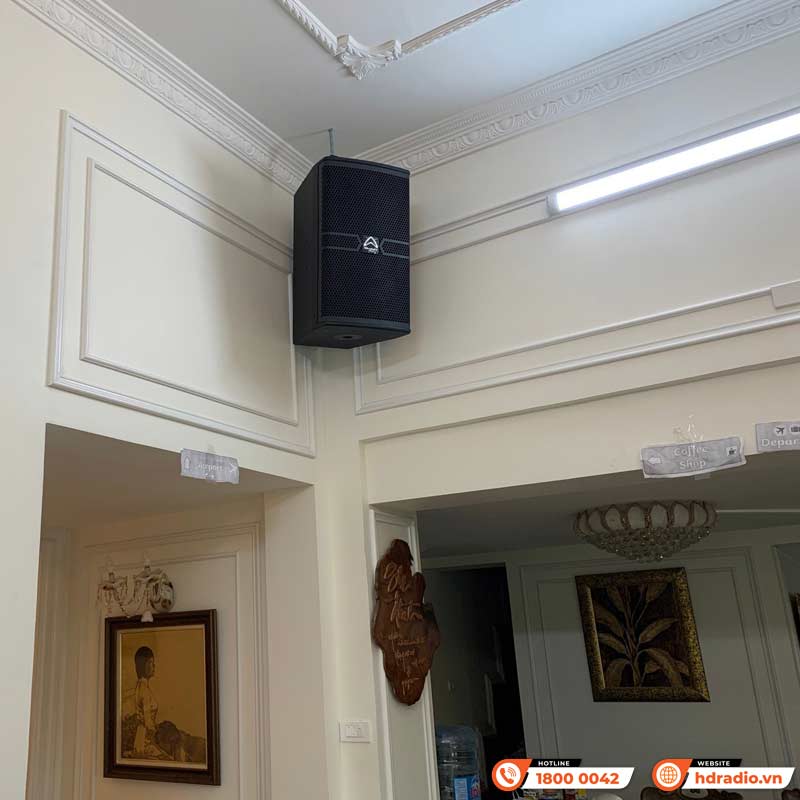 Lắp dàn karaoke cao cấp giá hơn 74 triệu đồng cho chị Nga ở Quận Nam Từ Liêm, Hà Nội