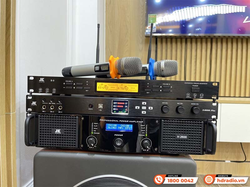 Lắp đặt dàn karaoke HDR67 gần 48 triệu cho anh Quốc Anh