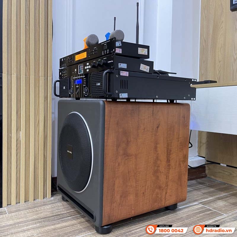 Cục công suất JKAudio H2600, Công suất 600W x 2 Kênh, Mạch Công suất Class H-19