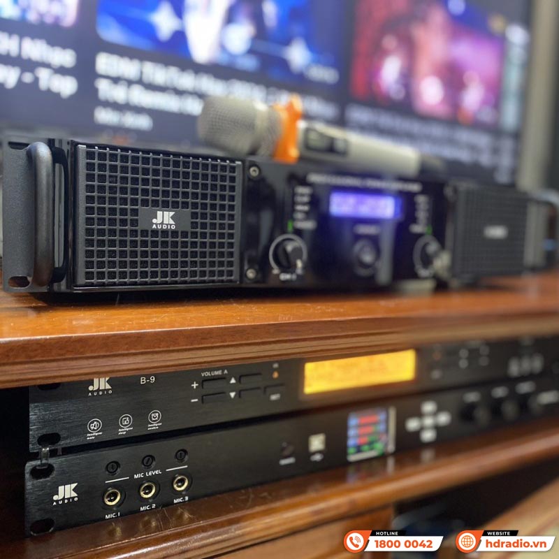 Bộ dàn karaoke của chú Sang ở Hà Nội