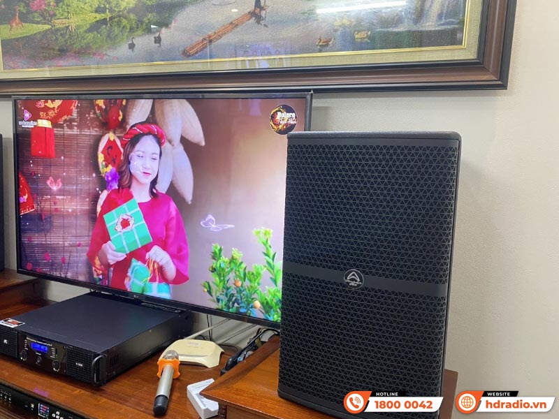 Bộ dàn karaoke của chú Sang ở Hà Nội