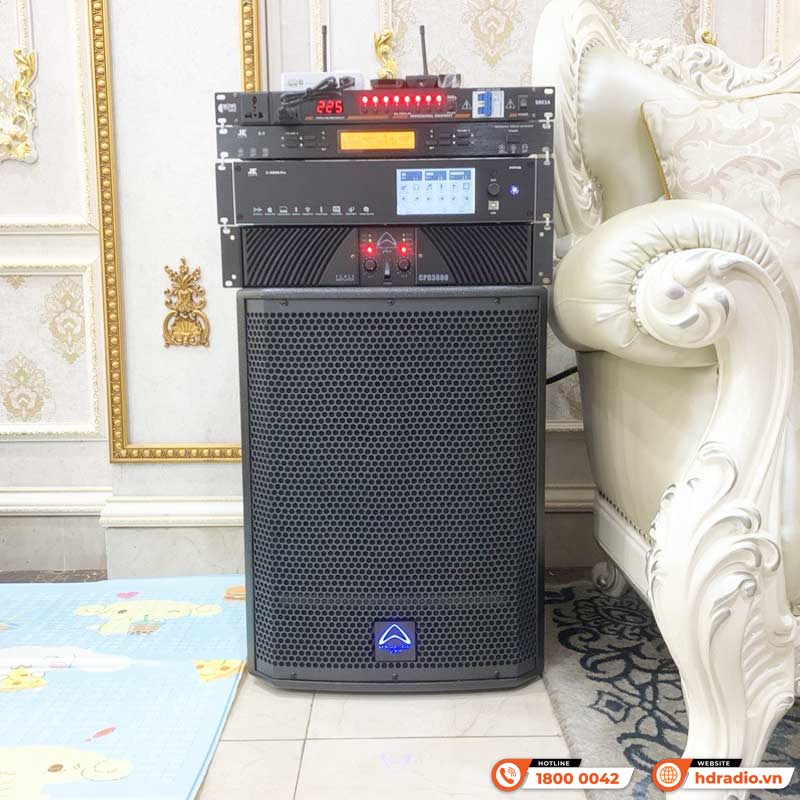 Lắp dàn karaoke cao cấp trị giá hơn 127 triệu đồng cho chị Lan ở Huyện Hoài Đức, Hà Nội