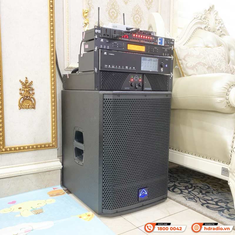 Lắp dàn karaoke cao cấp trị giá hơn 127 triệu đồng cho chị Lan ở Huyện Hoài Đức, Hà Nội