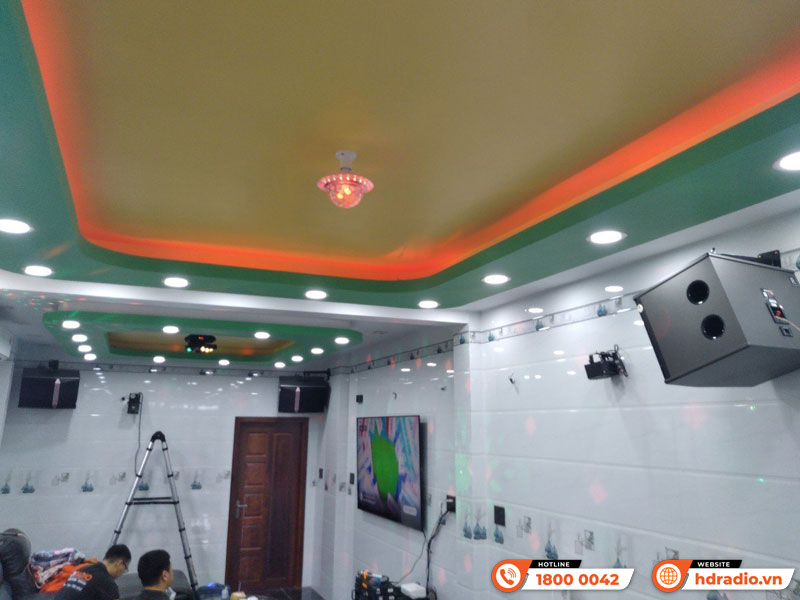 Lắp dàn Karaoke cao cấp trị giá hơn 77 triệu đồng cho anh Chí ở Đồng Tháp