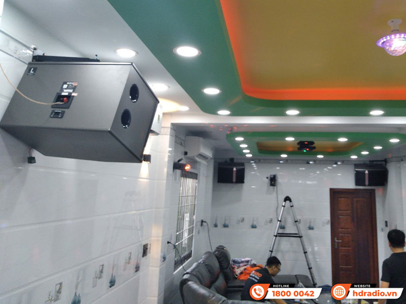 Lắp dàn Karaoke cao cấp trị giá hơn 77 triệu đồng cho anh Chí ở Đồng Tháp