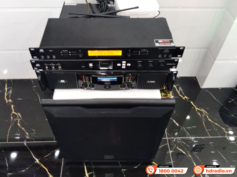 Lắp dàn Karaoke cao cấp trị giá hơn 77 triệu đồng cho anh Chí ở Đồng Tháp