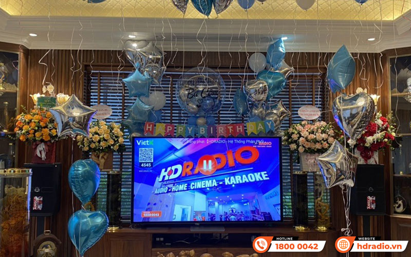 Lắp dàn karaoke chất lượng trị giá gần 110 triệu đồng cho anh Toàn