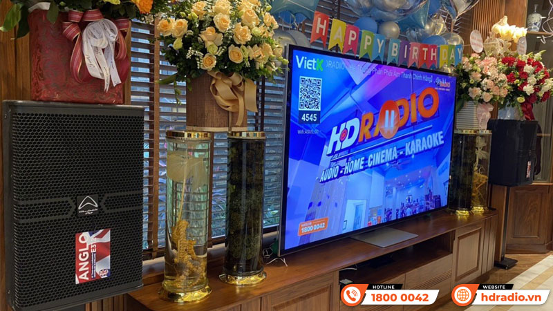 Lắp dàn karaoke chất lượng trị giá gần 110 triệu đồng cho anh Toàn