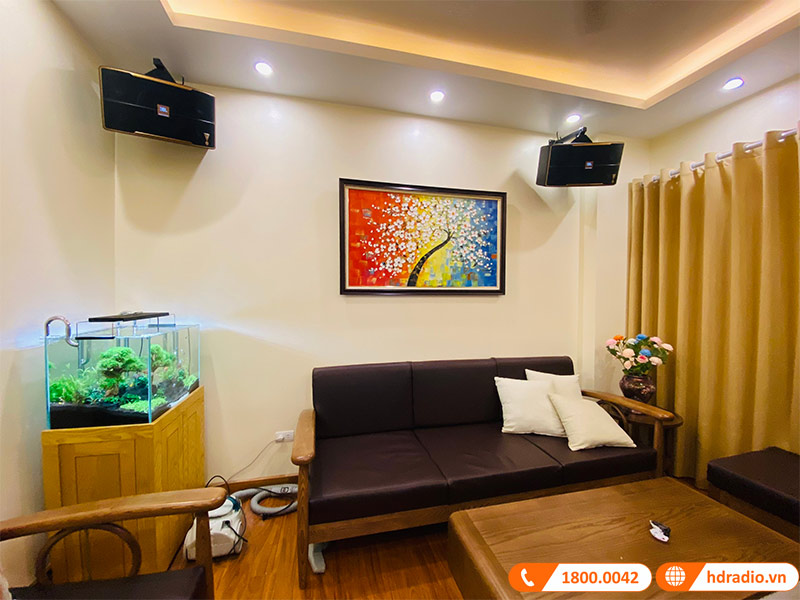 Lắp dàn Karaoke Cao Cấp trị giá gần 69 triệu đồng cho anh Tuấn ở Ba Đình, Hà Nội
