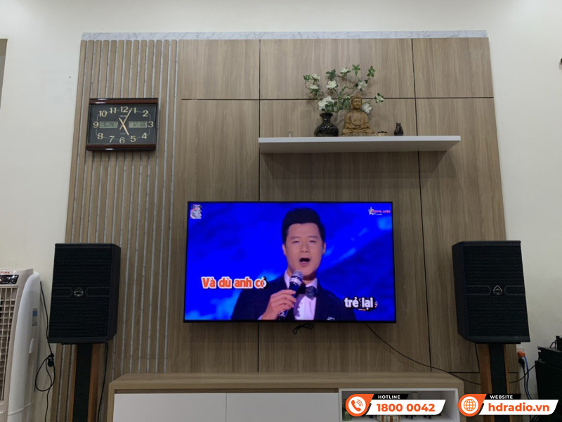 Dàn karaoke của anh Kiên ở Bình Phước
