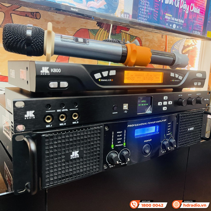 Dàn karaoke chất lượng của chị Bích ở Hồ Chí Minh