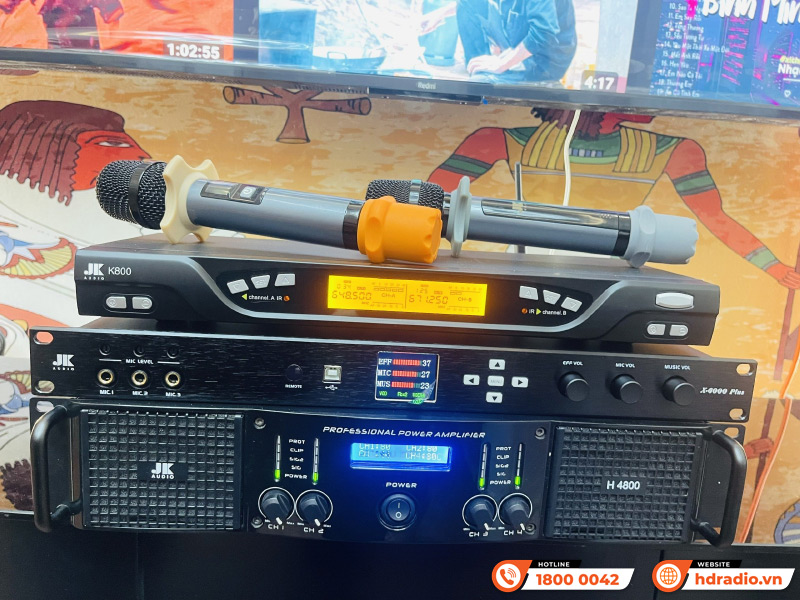 Dàn karaoke chất lượng của chị Bích ở Hồ Chí Minh