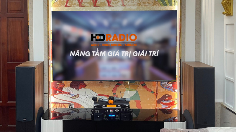 Dàn karaoke chất lượng của chị Bích ở Hồ Chí Minh