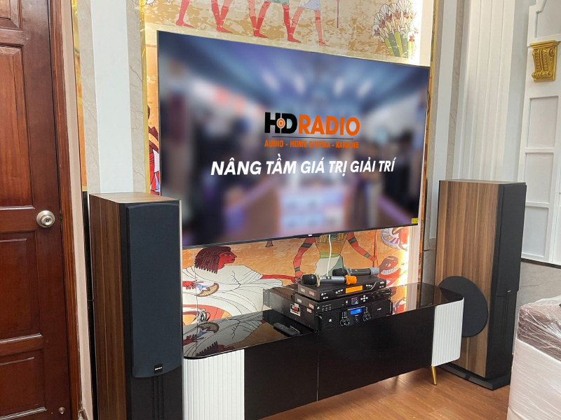 Dàn karaoke chất lượng của chị Bích ở Hồ Chí Minh