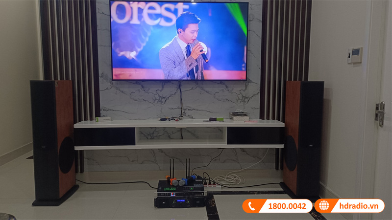 Lắp Dàn Karaoke cao cấp hơn 30 triệu cho chú Mạnh ở Quận 12