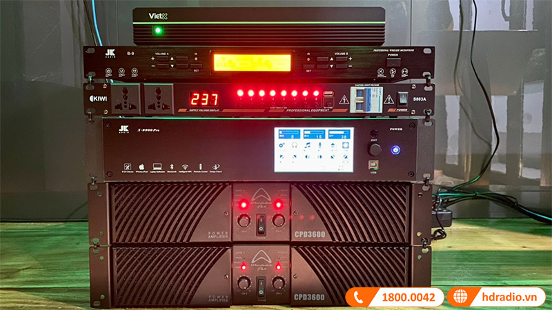 Lắp dàn karaoke cao cấp cho anh Xuân ở Phú Lương