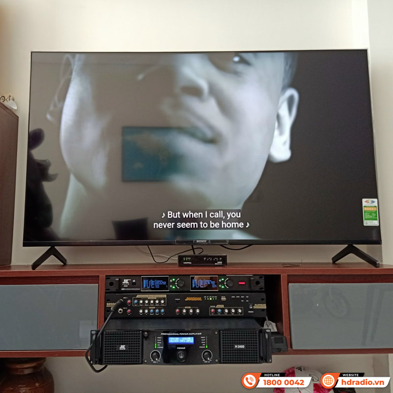 Lắp dàn karaoke giá gần 32 triệu cho anh Vương ở HCM