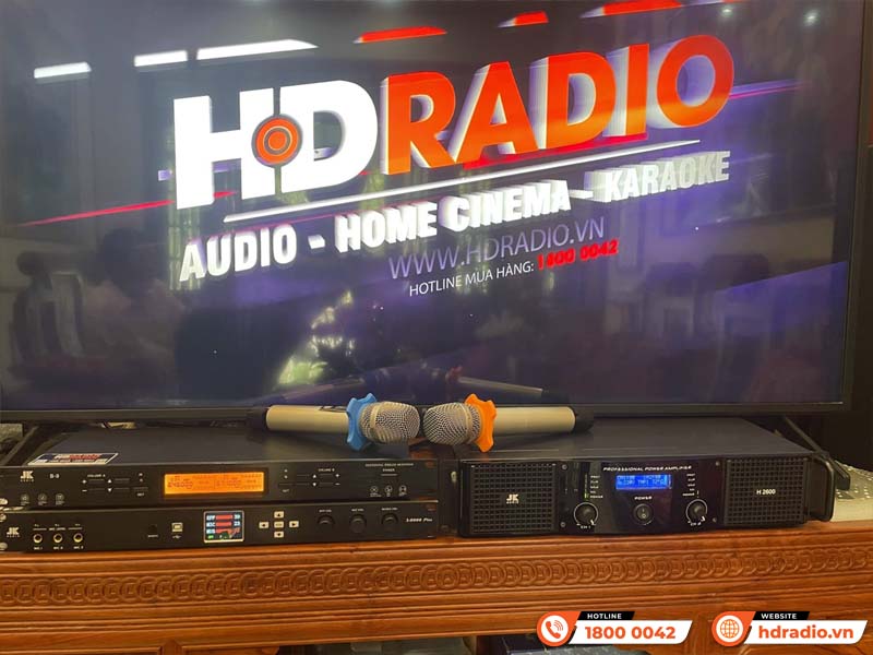 Lắp dàn karaoke cực chất gần 63 triệu cho anh Hùng ở HN