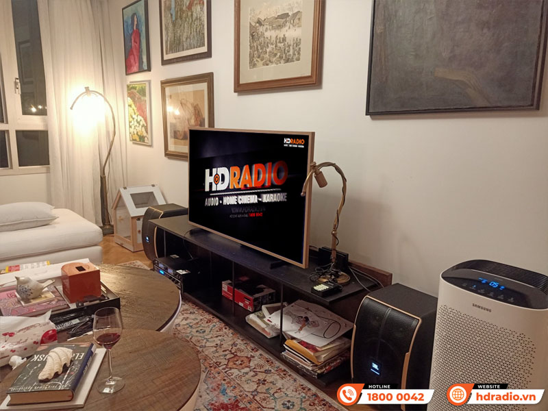 Lắp dàn karaoke gia đình GD07 gần 25tr cho chị Nguyễn