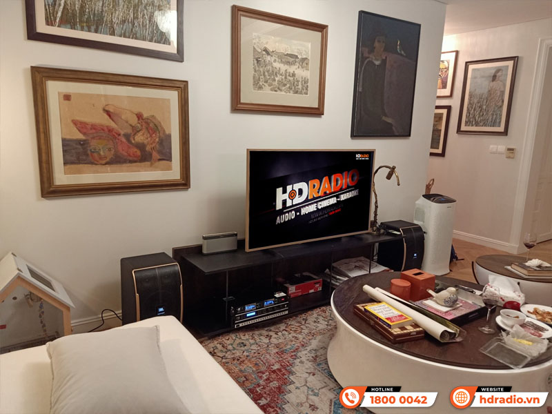 Lắp dàn karaoke gia đình GD07 gần 25tr cho chị Nguyễn