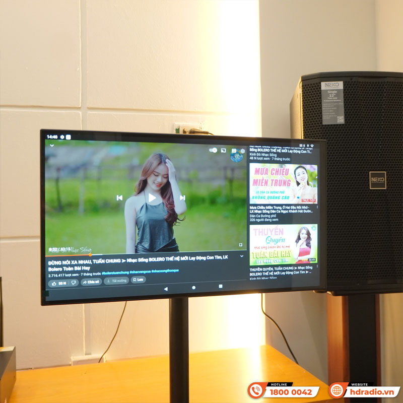 Lắp dàn karaoke GD83 kết hợp sub Paramax 1000 và màn hình Tomko cho chú Cầm Lắp dàn karaoke GD83 kết hợp sub Paramax 1000 và màn hình Tomko cho chú Cầm