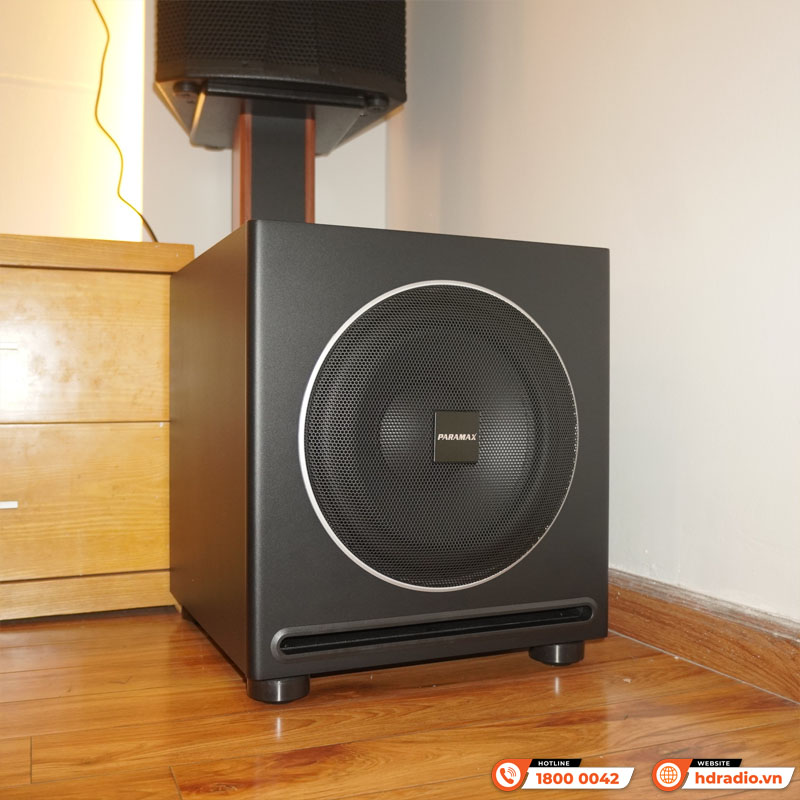 Lắp dàn karaoke GD83 kết hợp sub Paramax 1000 và màn hình Tomko cho chú Cầm