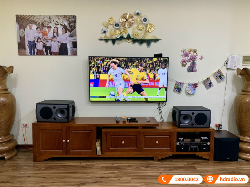 Lắp dàn karaoke gần 30 triệu cho anh Khánh ở Dương Nội