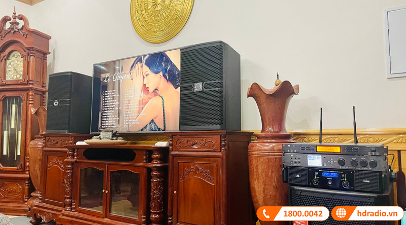 Lắp dàn karaoke hdr84 hơn 73tr cho anh Tiến ở Hưng Yên