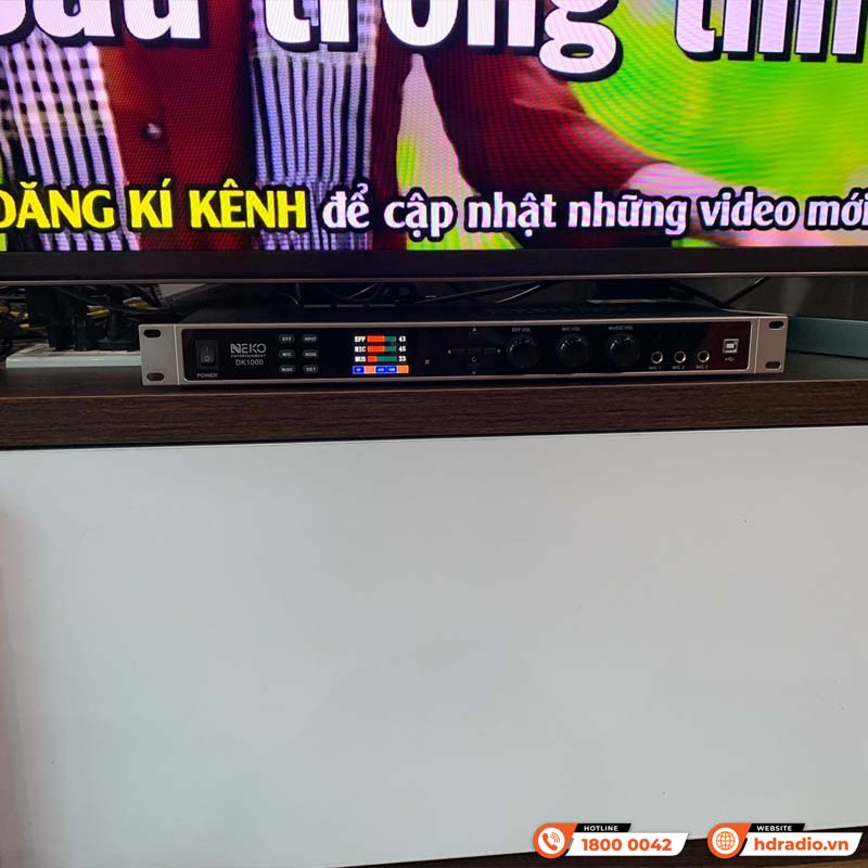 Lắp đặt dàn karaoke trị giá hơn 17 triệu cho anh Đức Anh