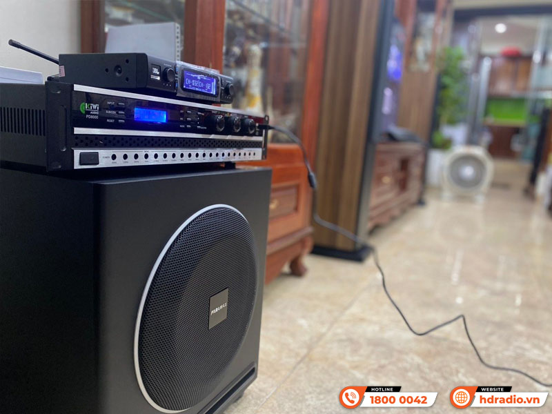 Lắp bộ dàn karaoke cực hay giá hơn 32 triệu cho cô Toan