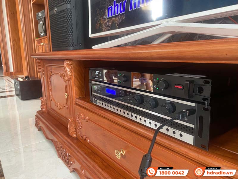 Lắp dàn karaoke trị giá hơn 36 triệu cho anh Đức ở Hà Nội