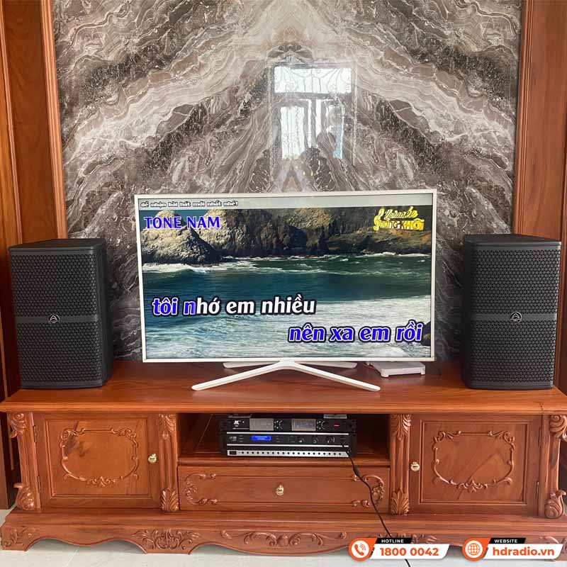 Lắp dàn karaoke trị giá hơn 36 triệu cho anh Đức ở Hà Nội