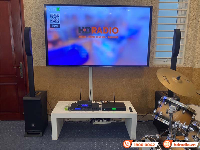 ​​Lắp bộ dàn karaoke cao cấp hơn 80tr cho anh Bình ở HCM