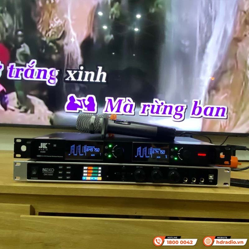 Dàn Karaoke JBL GD75, Music Box 04, Karaoke Box (JBL RM210, Vang Neko DK1000, Micro JKaudio K300)-7