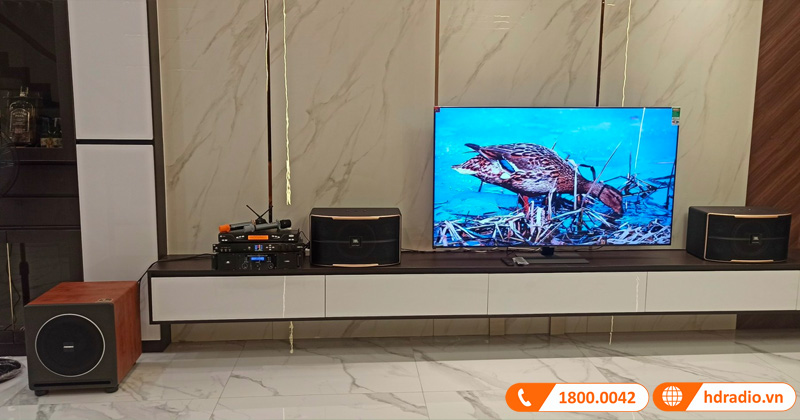 Lắp dàn karaoke JBL HK31 gần 47 triệu cho chị Linh
