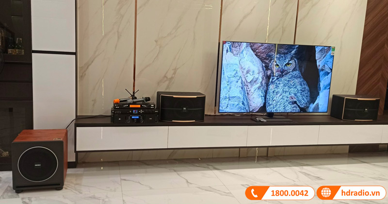 Lắp dàn karaoke JBL HK31 gần 47 triệu cho chị Linh